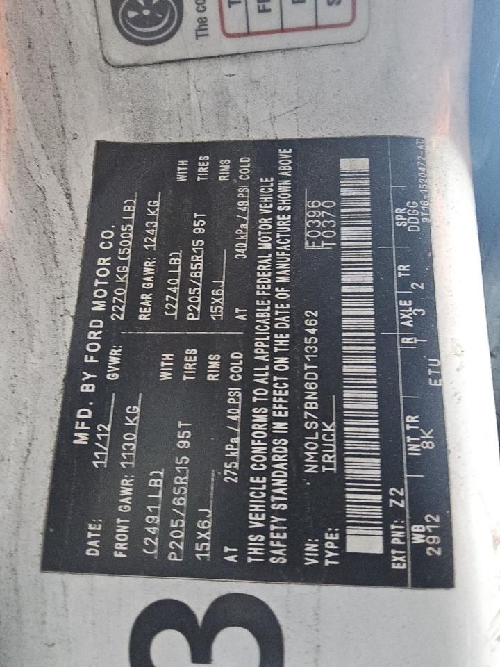 2013 Ford Transit Connect XLT