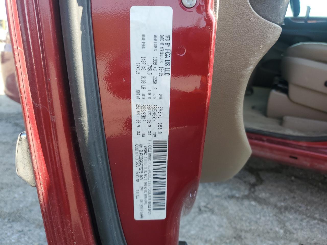 2016 Chrysler Town & Country Touring