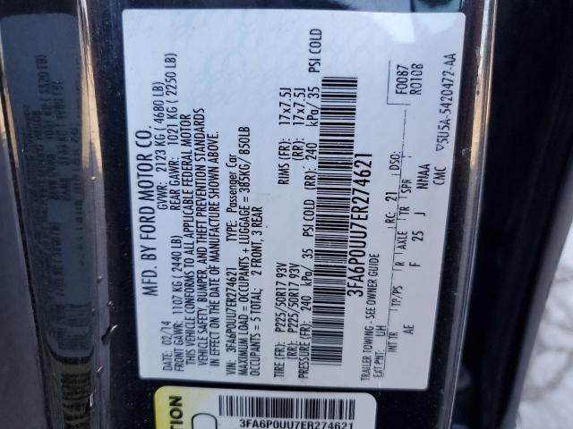 2014 Ford Fusion s Hybrid