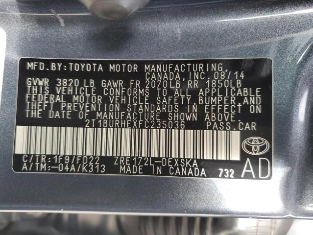 2015 Toyota Corolla L