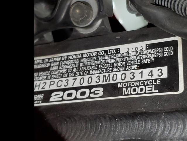 2003 Honda CBR600 RR
