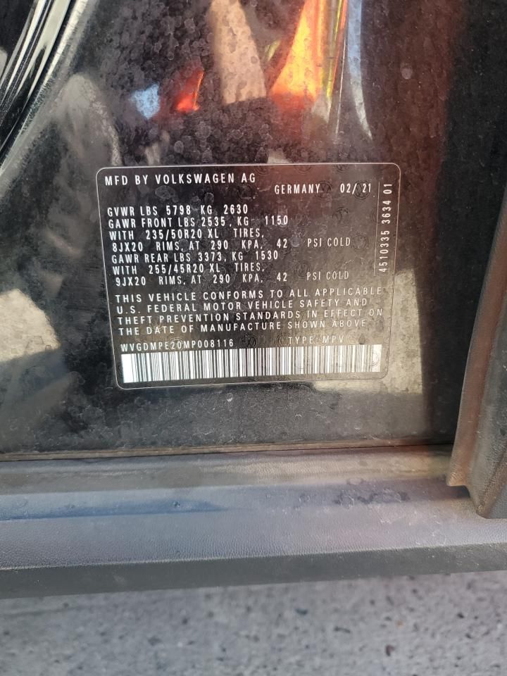 2021 Volkswagen Id.4 First Edition