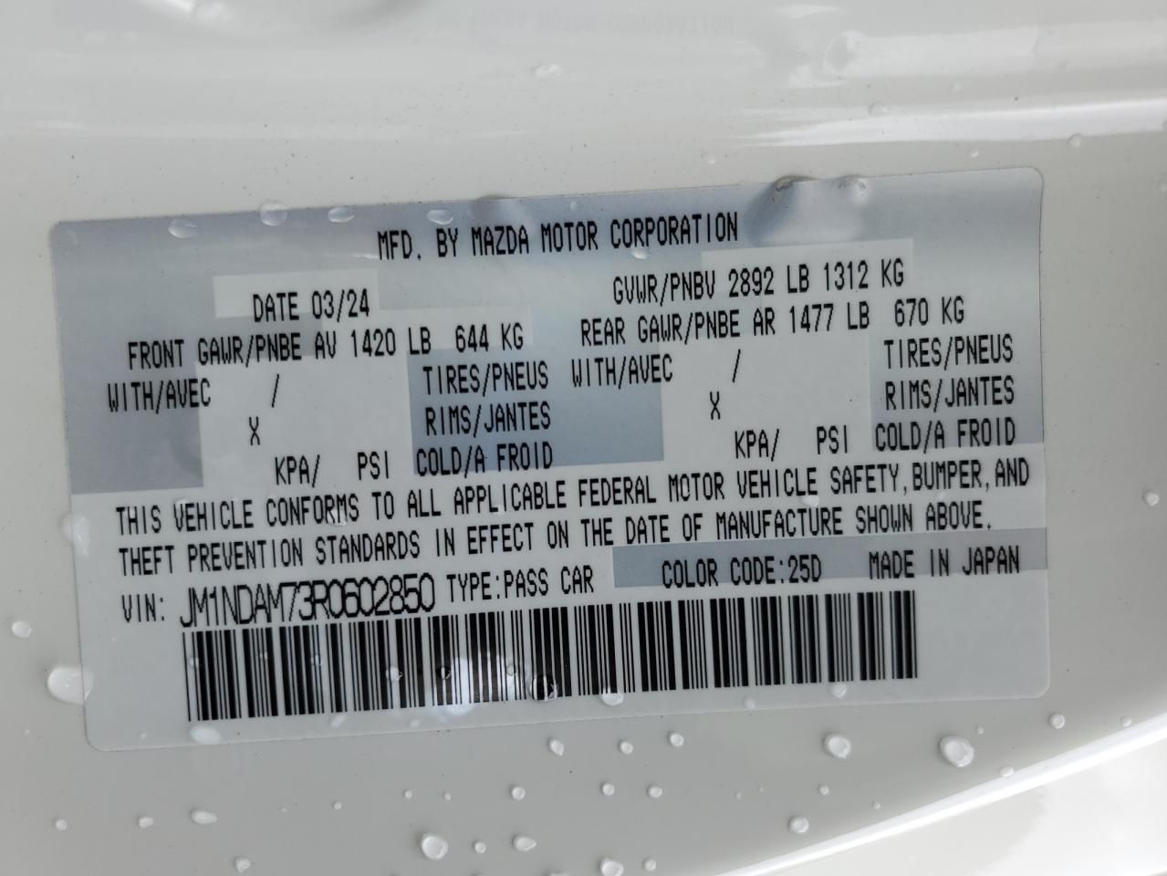 2024 Mazda Mx-5 Miata Grand Touring