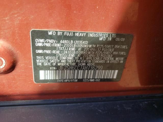2010 Subaru Forester 2.5X Premium