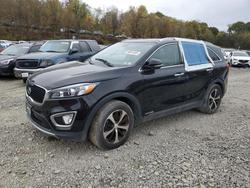 KIA salvage cars for sale: 2016 KIA Sorento ex