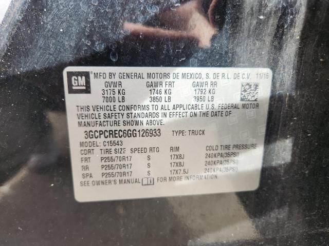 2016 Chevrolet Silverado C1500 lt