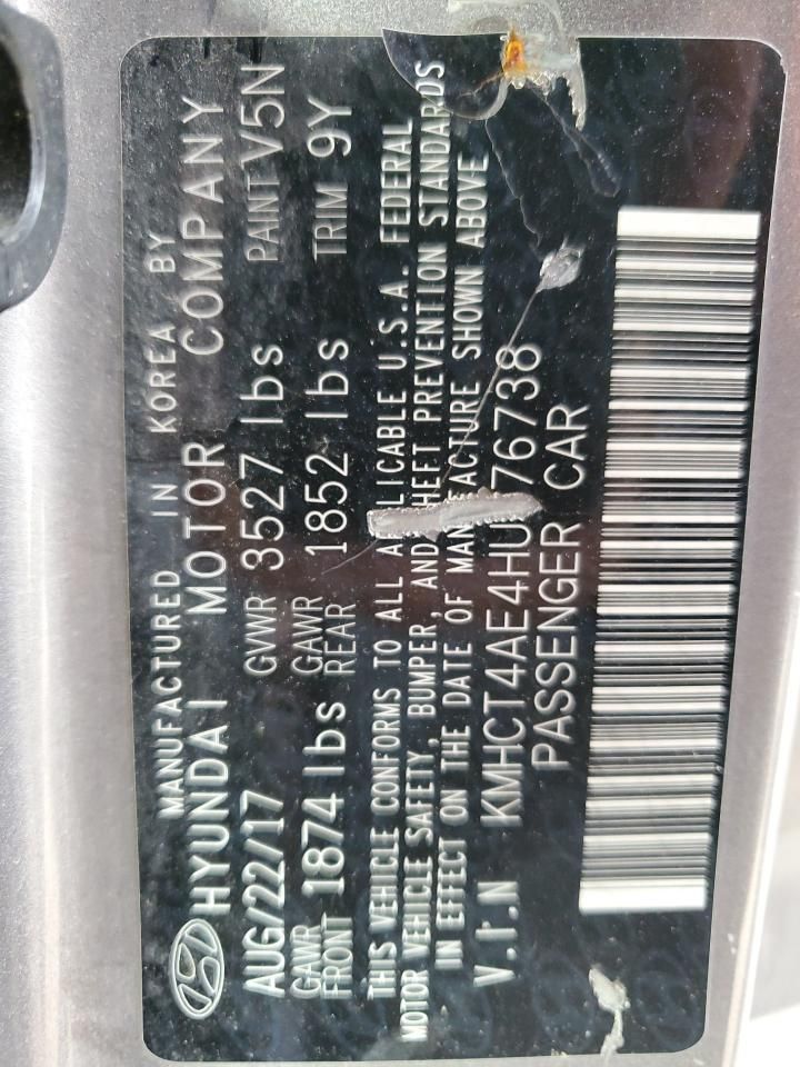 2017 Hyundai Accent se