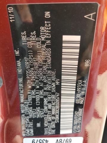 2011 Toyota Sienna le