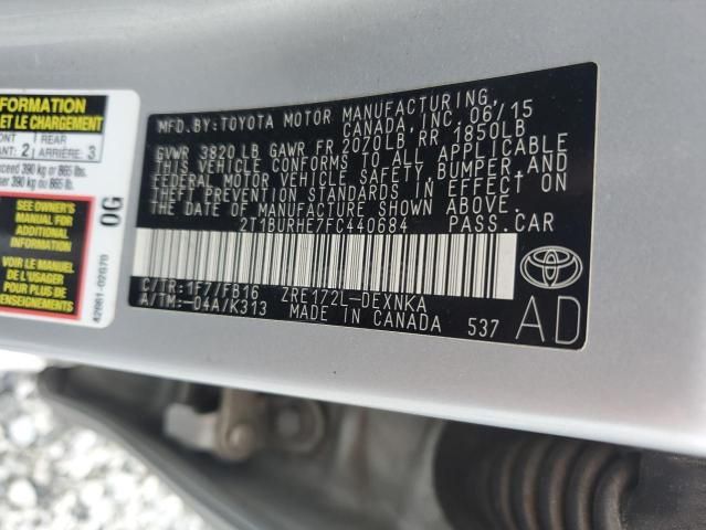2015 Toyota Corolla L