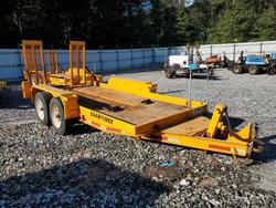 Salvage trucks for sale at Spartanburg, SC auction: 2020 Lucon 5T14BW-HDP Equipment Trailer