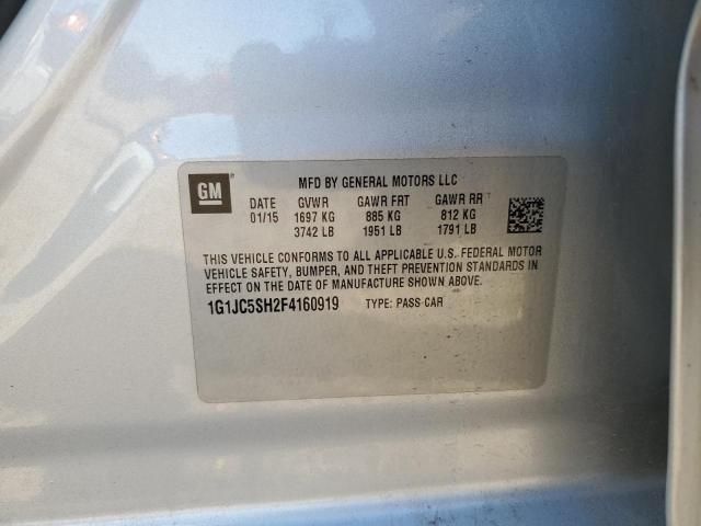 2015 Chevrolet Sonic LT