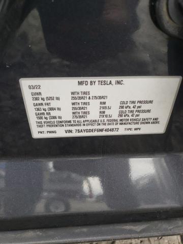 2022 Tesla Model y