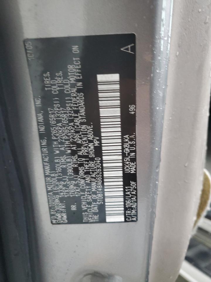 2006 Toyota Sequoia Limited