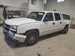 Salvage trucks for sale at Des Moines, IA auction: 2007 Chevrolet Silverado C1500 Classic Crew Cab