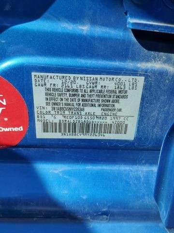 2021 Nissan Sentra sv