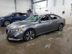 Salvage cars for sale from Copart Ham Lake, MN: 2021 Nissan Altima sv