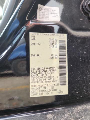 2019 Nissan Altima sr