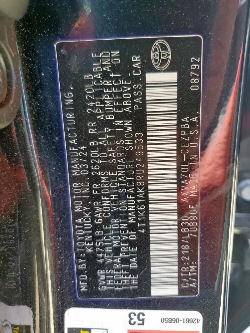 2024 Toyota Camry XSE