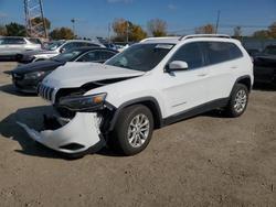 Jeep salvage cars for sale: 2019 Jeep Cherokee Latitude
