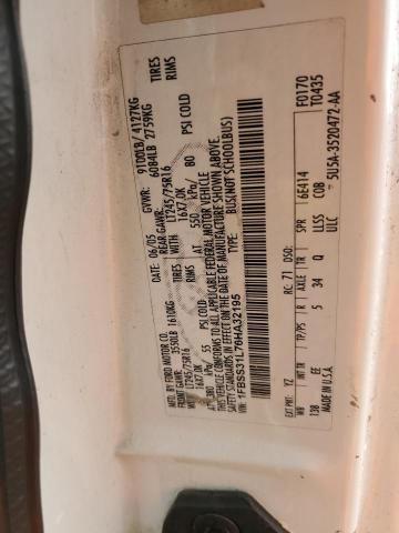 2006 Ford Econoline E350 Super Duty Wagon