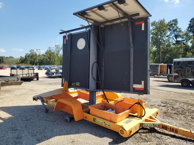 2017 Solar Tech Silent Messenger Message Board Trailer