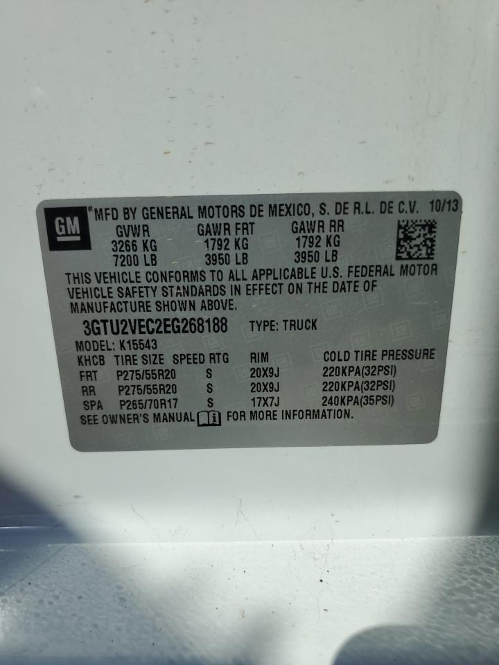 2014 GMC Sierra K1500 slt