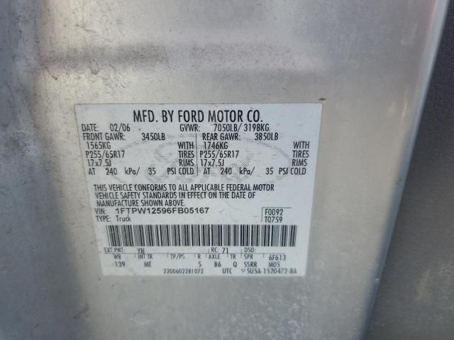 2006 Ford F150 Supercrew