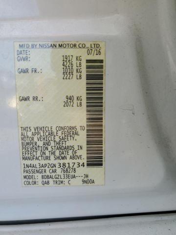 2016 Nissan Altima 2.5