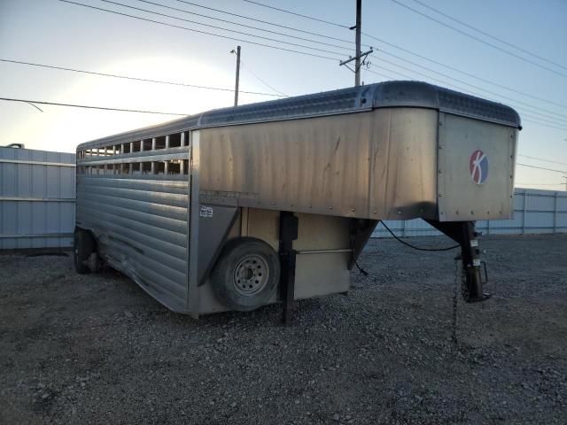 2016 Kiefer Built Inc. 2016 Kiefer Built A2G720 Livestock Trailer