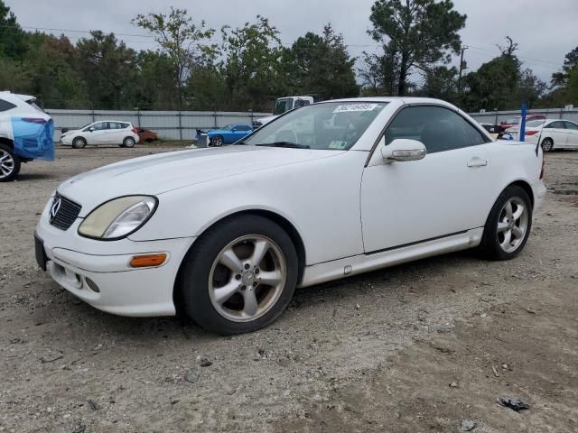 2001 Mercedes-Benz SLK 320