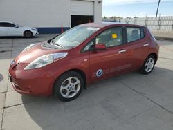 Nissan Leaf salvage cars for sale: 2012 Nissan Leaf SV