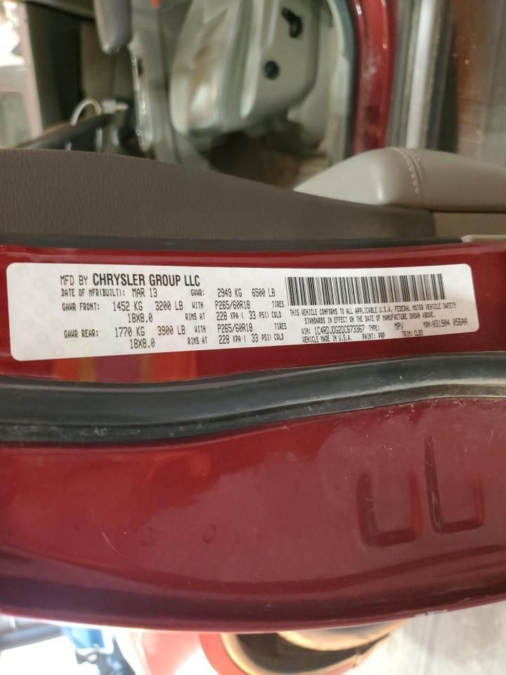 2013 Dodge Durango Crew