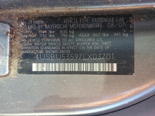 2007 BMW Z4 3.0SI