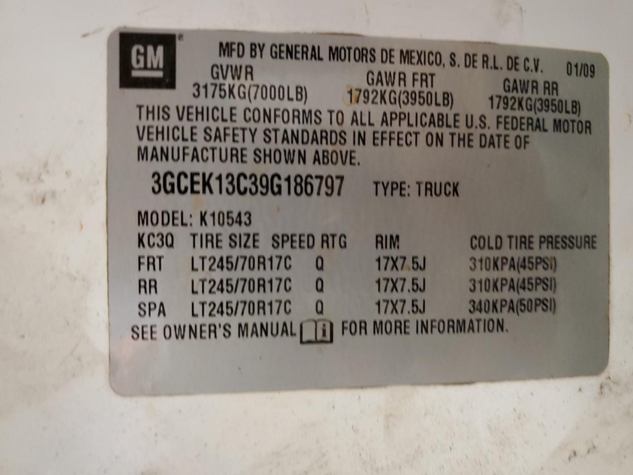 2009 Chevrolet Silverado K1500