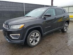 Jeep salvage cars for sale: 2021 Jeep Compass Limited