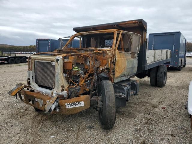 1996 Ford F800 Dump Flatbed Truck