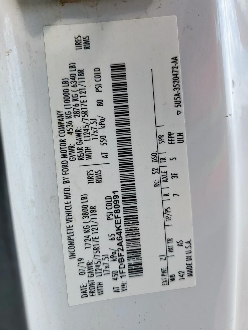 2019 Ford F250 Super Duty