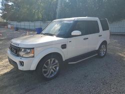 Land Rover LR4 salvage cars for sale: 2016 Land Rover LR4 HSE