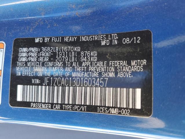 2013 Subaru Brz 2.0 Limited