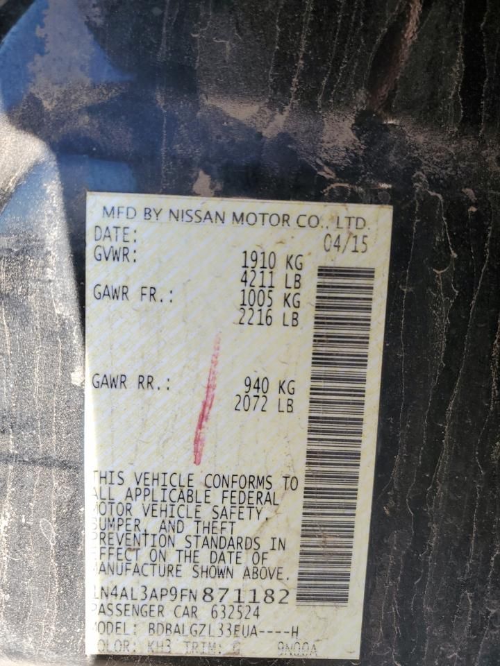 2015 Nissan Altima 2.5