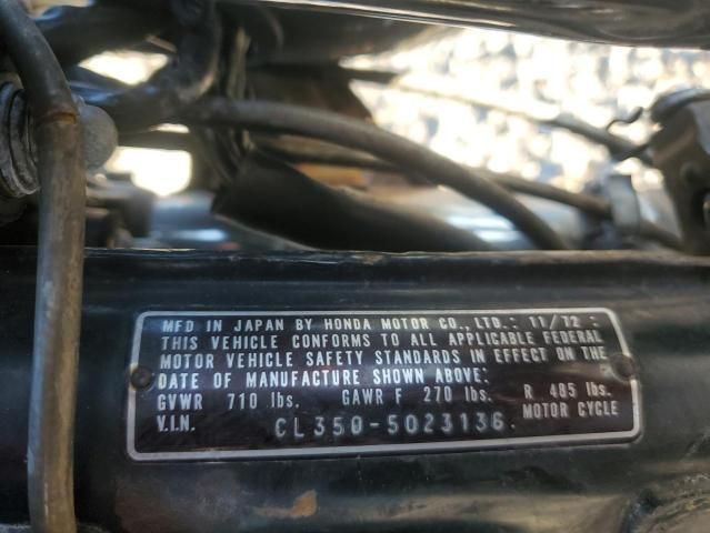 1973 Honda CB350
