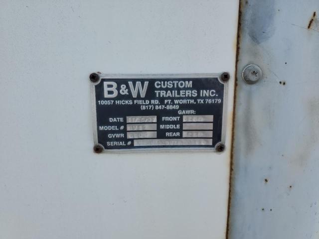 1997 B&W Custom BV19 Fiber Optic Splicing Trailer