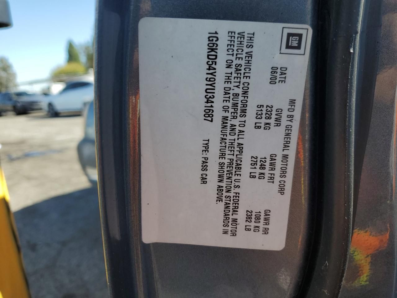 2000 Cadillac Deville