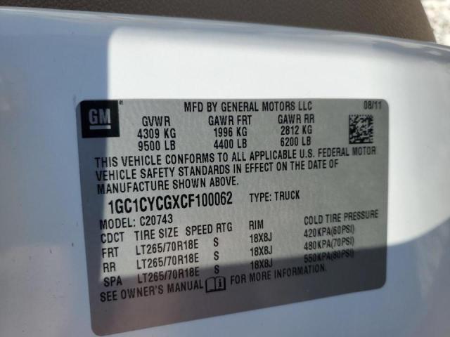 2012 Chevrolet Silverado C2500 Heavy Duty LTZ