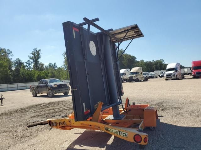 2017 Solar Tech Silent Messenger Message Board Trailer