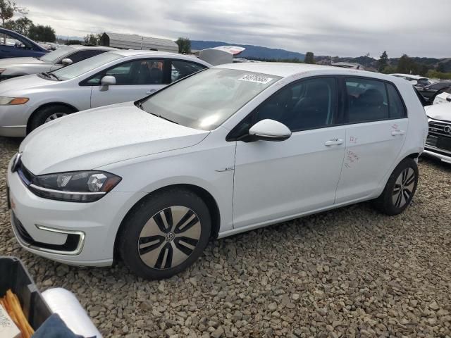 2017 Volkswagen E-GOLF SE