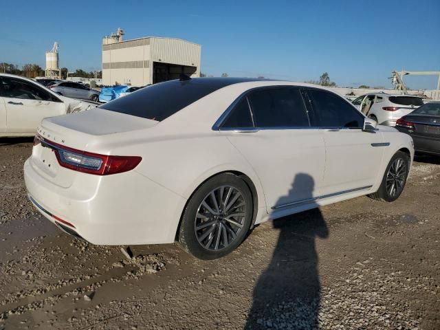 2019 Lincoln Continental Select
