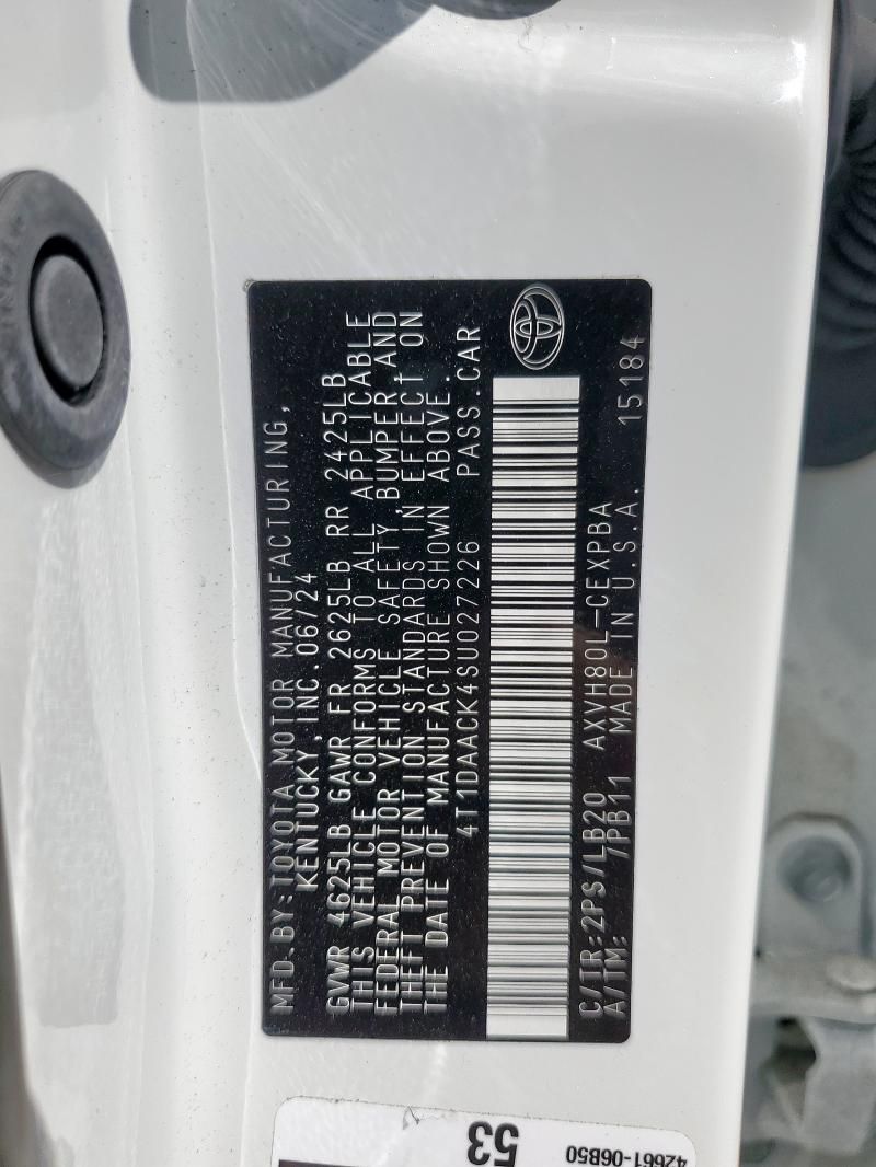 2025 Toyota Camry XSE