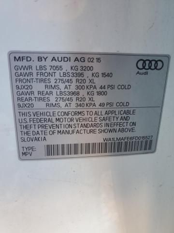 2015 Audi Q7 TDI Premium Plus