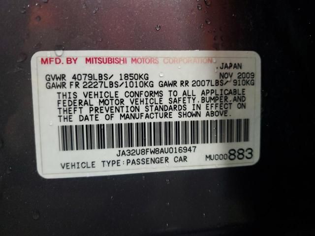 2010 Mitsubishi Lancer GTS